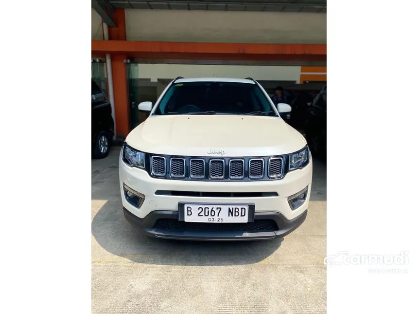 Jual Mobil Jeep Compass 2019 1.4 di Banten Automatic SUV Putih Rp 350.000.000
