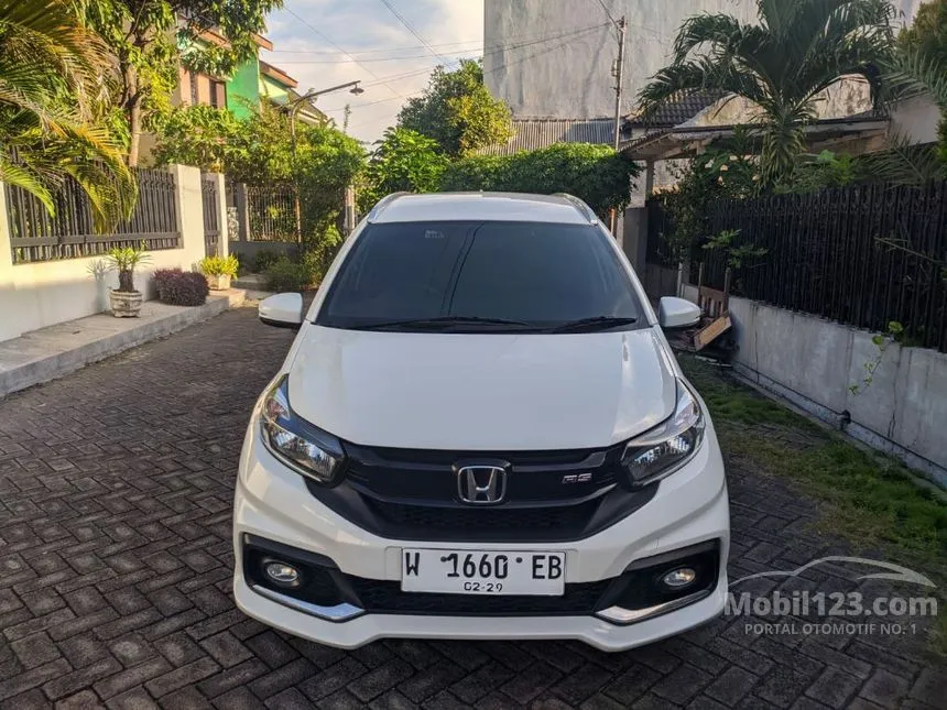 Jual Mobil Honda Mobilio 2018 RS 1.5 di Jawa Timur Automatic MPV Putih Rp 184.000.000