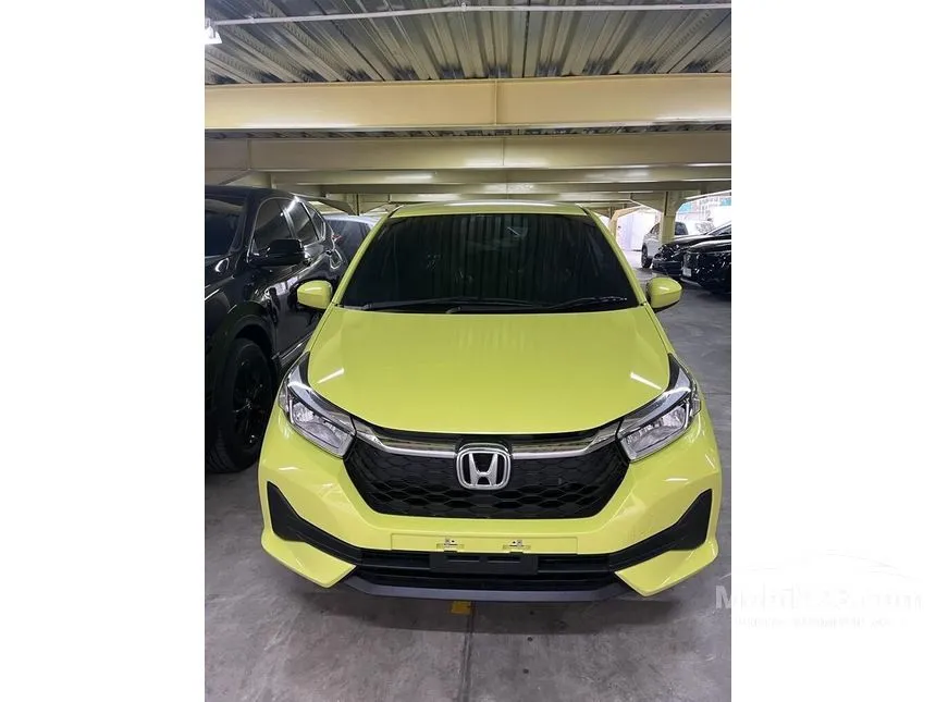 Jual Mobil Honda Brio 2024 E Satya 1.2 di Banten Automatic Hatchback Kuning Rp 165.700.000