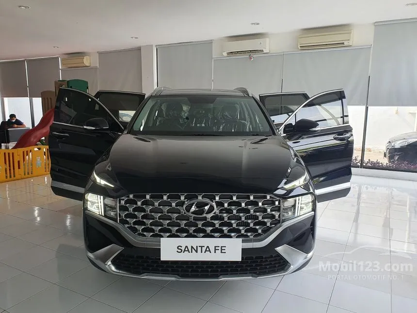 Jual Mobil Hyundai Santa Fe 2024 Signature 2.5 di DKI Jakarta Automatic SUV Hitam Rp 666.000.000