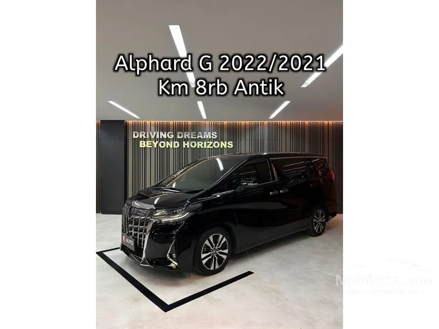 Jual Mobil Toyota Alphard 2021 G 2.5 di DKI Jakarta Automatic Van Wagon Hitam Rp 1.075.000.000