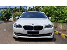 2013 BMW 520i 2.0 Luxury Sedan AT White On Black - KM 56RIBU ASLI - GRESS LIKE NEW - READY TO USE - PERFECT CONDITION