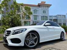 2018 Mercedes-Benz C200 2.0 AMG Coupe Reg.2019 White On Black Km9000 Antik ATPM Wrnty3Thn TDP.250JT
