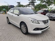 Suzuki Baleno 1,4 GL Hatchback At Matic 2017 Putih Rapi Rawatan siap Pakai Harga Cash 146 saja pajak 01.21 nopol Ganjil
