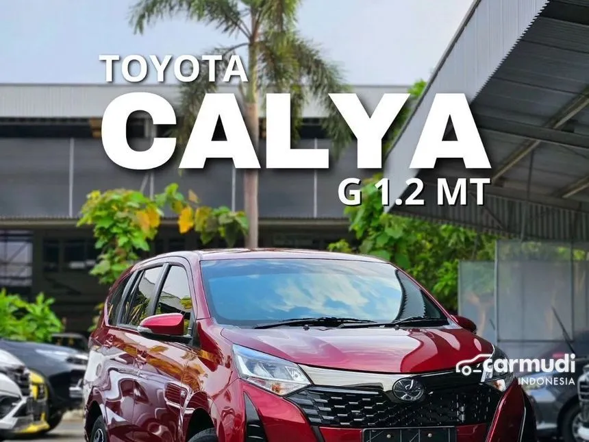 Jual Mobil Toyota Calya 2024 G 1.2 di Jawa Barat Manual MPV Merah Rp 150.800.000