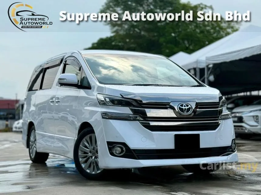2013 Toyota Vellfire ZG MPV