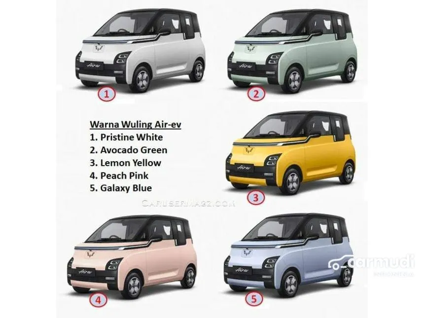 2024 Wuling EV Air ev Charging Pile Long Range Hatchback