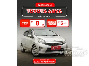 2016 Toyota Agya 1.0 G Hatchback