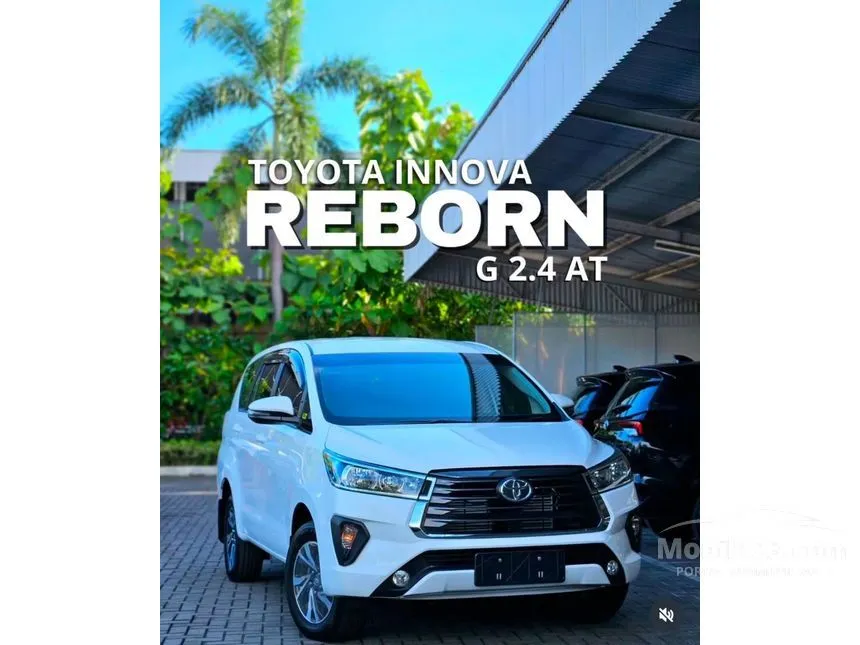 Jual Mobil Toyota Kijang Innova 2024 G 2.4 di DKI Jakarta Automatic MPV Putih Rp 384.066.666