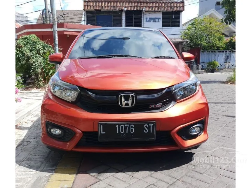 Jual Mobil Honda Brio 2019 RS 1.2 di Jawa Timur Automatic Hatchback Orange Rp 170.000.000