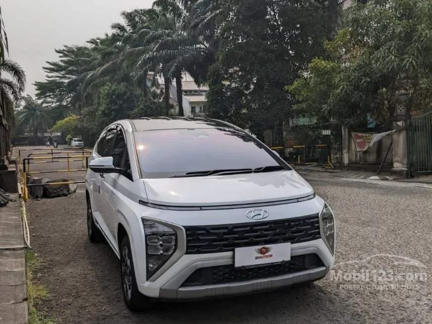 Jual Mobil Hyundai Stargazer 2022 Prime 1.5 di DKI Jakarta Automatic Wagon Putih Rp 225.000.000