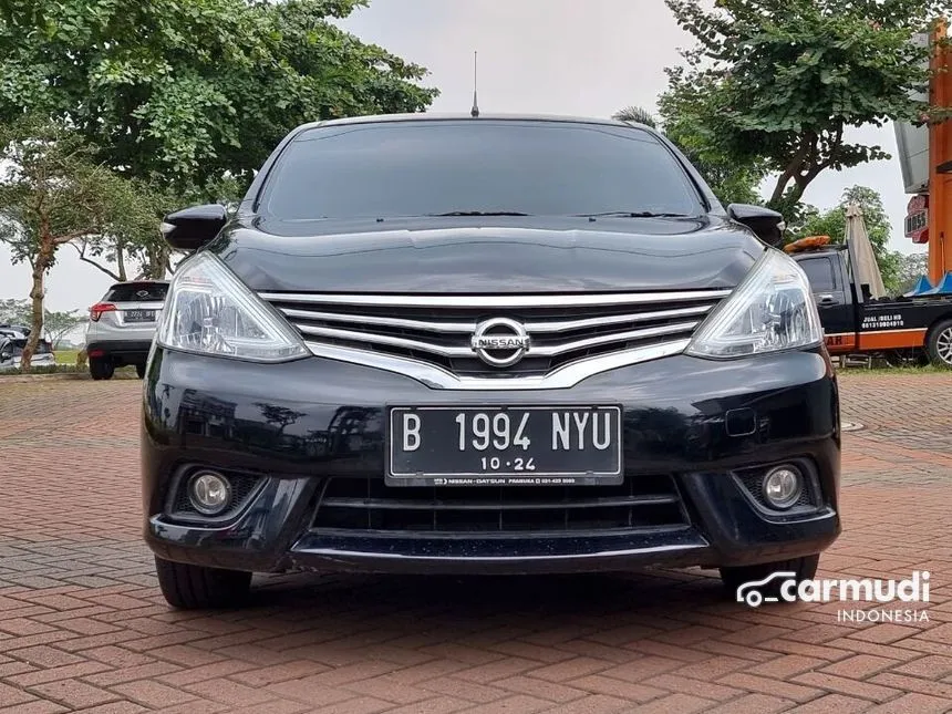 Jual Mobil Nissan Grand Livina 2017 XV 1.5 di DKI Jakarta Automatic MPV Hitam Rp 140.000.000