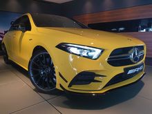 2019 Mercedes-Benz A35 AMG 2.0 4MATIC Hatchback SUN YELLOW GARANSI HARGA TERBAIK