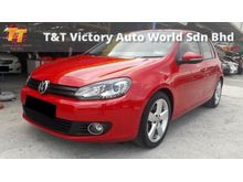 Volkswagen Golf 1.4 TSI $$ EARLY BIRD MERDEKA PROMOTION $$ WARRANTY TILL 2019 ** MK6 SPEC ** FACELIFT MODEL ** POWERFUL WITH SUPERCHARGE **