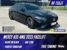 2023 Mercedes-Benz AMG A35 2.0 4MATIC Sedan Facelift Black Hitam Mercy A 35