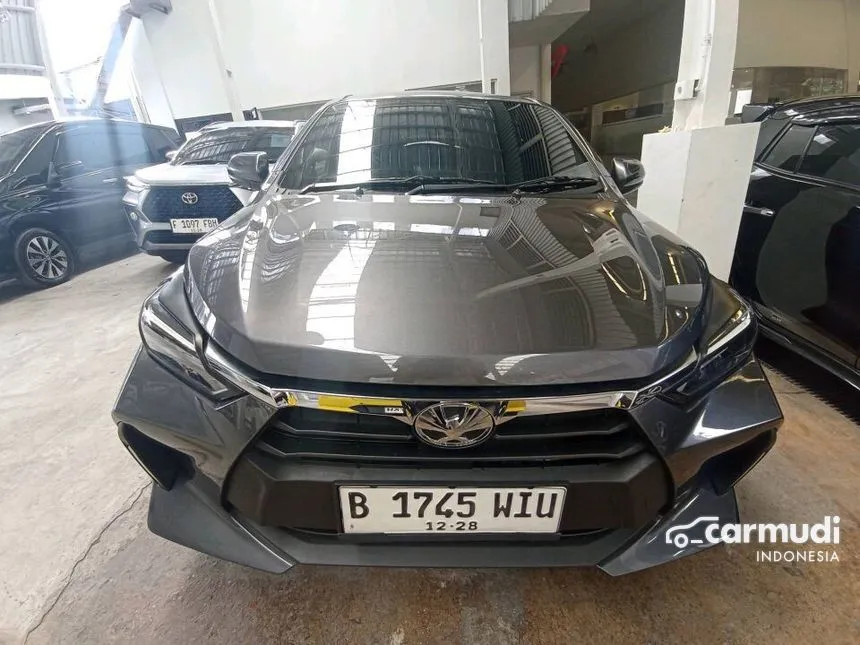 Jual Mobil Toyota Agya 2023 G 1.2 di Banten Automatic Hatchback Abu