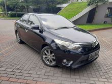 Toyota Vios 1.5 G Matic At 2015 Hitam Rapi Rawatan service record Siap Pakai Harga Cash 143jt saja