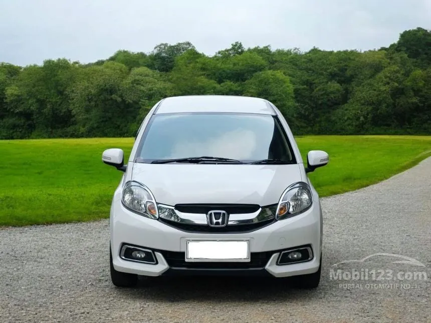 Jual Mobil Honda Mobilio 2014 E Prestige 1.5 di Jawa Timur Automatic MPV Putih Rp 145.000.000