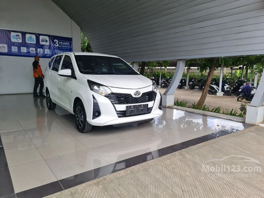 Jual Mobil Toyota Calya 2024 E 1.2 di Banten Manual MPV Putih Rp 155.400.000