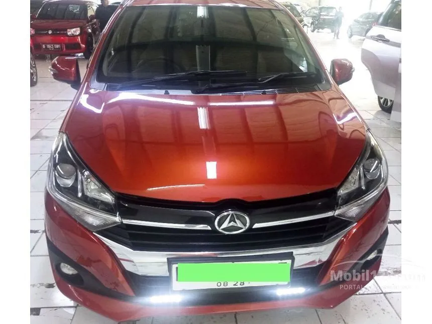 Jual Mobil Daihatsu Ayla 2018 R 1.2 di Banten Automatic Hatchback Orange Rp 115.000.000