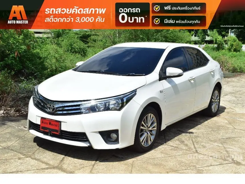 2014 Toyota Corolla Altis G Sedan