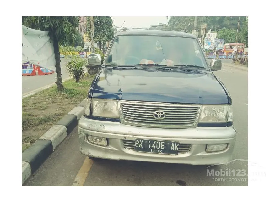 Jual Mobil Toyota Kijang 2001 Krista 2.0 di Sumatera Utara Manual MPV Biru Rp 60.000.000