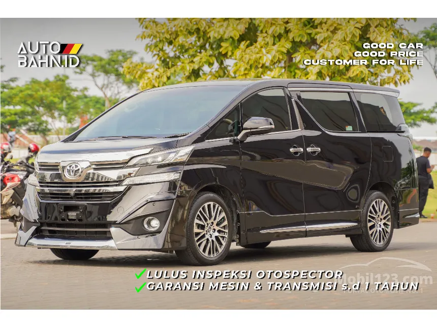 Jual Mobil Toyota Vellfire 2017 G 2.5 di DKI Jakarta Automatic MPV Hitam Rp 609.000.000