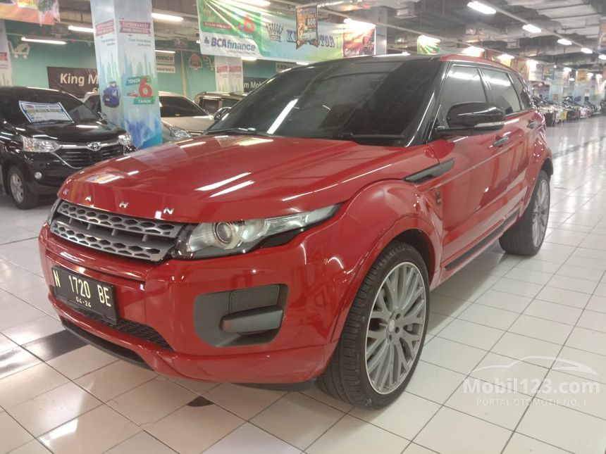 Jual Mobil Land Rover Range Rover Evoque 2012 Dynamic Luxury Si4 2 0 Di Jawa Timur Automatic Suv Merah Rp 700 000 000 6542633 Mobil123 Com