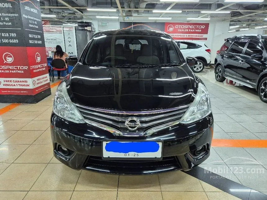 Jual Mobil Nissan Grand Livina 2014 XV 1.5 di DKI Jakarta Automatic MPV Hitam Rp 118.000.000
