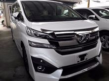 2016 Toyota Vellfire 3.5 VL EDITION FULL SPEC LIKE NEW CAR 3 YEARS WARRANTY UNREG 2016 16