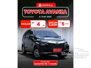 2020 Toyota Avanza 1.3 E MPV