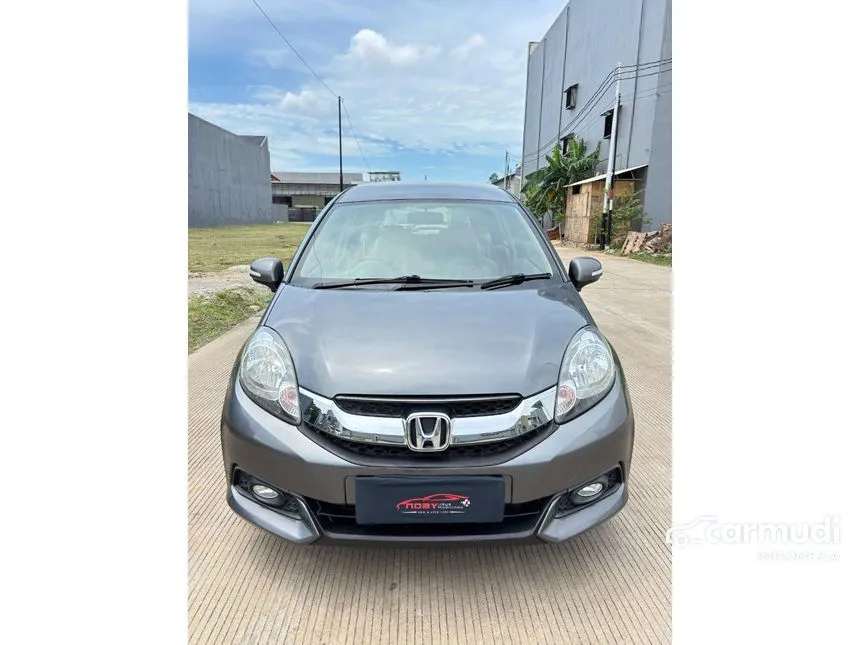 Jual Mobil Honda Mobilio 2014 E 1.5 di Banten Automatic MPV Abu