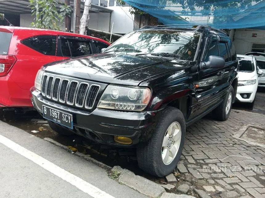Jual Mobil Jeep Grand Cherokee 2002 Limited 4.7 di DKI Jakarta Automatic SUV Hitam Rp 125.000.000