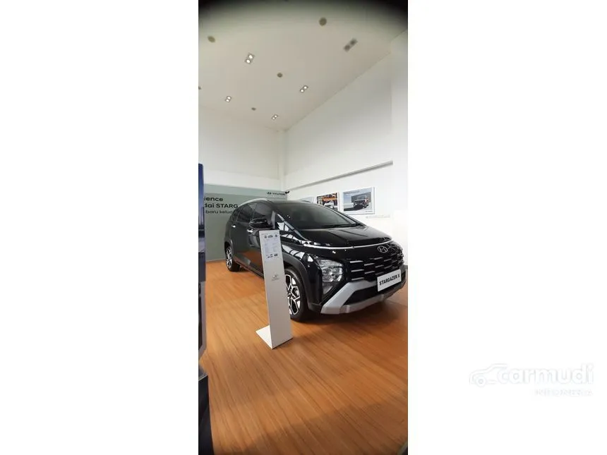 Jual Mobil Hyundai Stargazer X 2024 Prime 1.5 di Jawa Barat Automatic Wagon Hitam Rp 302.400.000