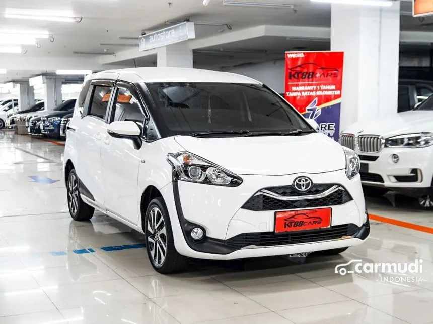 Jual Mobil Toyota Sienta 2020 V 1.5 di DKI Jakarta Automatic MPV Putih Rp 195.000.000
