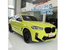 2023 BMW X4 3.0 M Competition SUV Yellow on Black X4M Comp Kuning