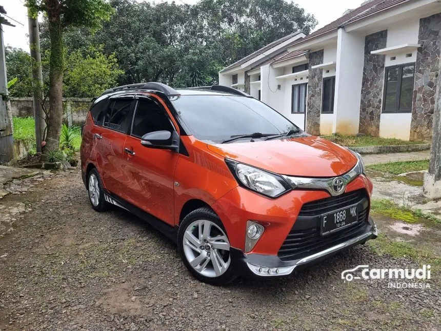 Jual Mobil Toyota Calya 2018 G 1.2 di Jawa Barat Manual MPV Orange Rp 128.000.000