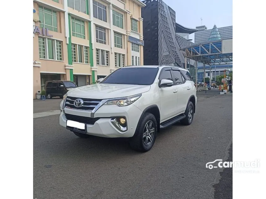Jual Mobil Toyota Fortuner 2017 G 2.4 di DKI Jakarta Automatic SUV Putih Rp 338.000.000