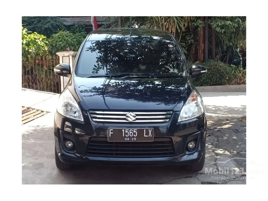 Jual Mobil Suzuki Ertiga 2015 GX 1.4 di Jawa Barat Automatic MPV Hitam Rp 150.000.000