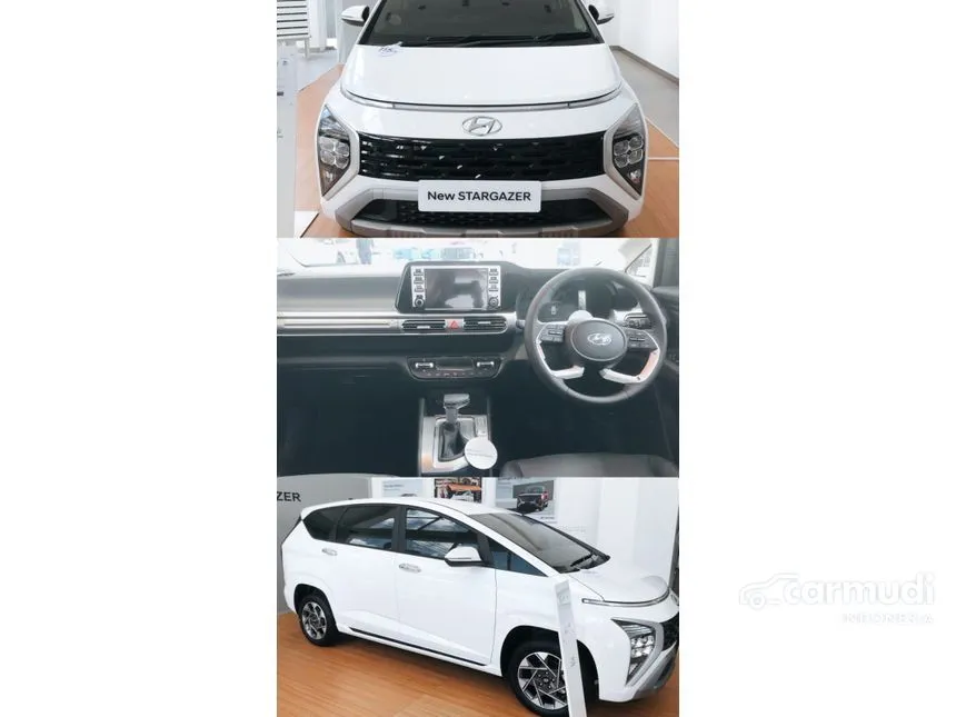 Jual Mobil Hyundai Stargazer 2024 Prime 1.5 di Jawa Barat Automatic Wagon Putih Rp 249.600.000