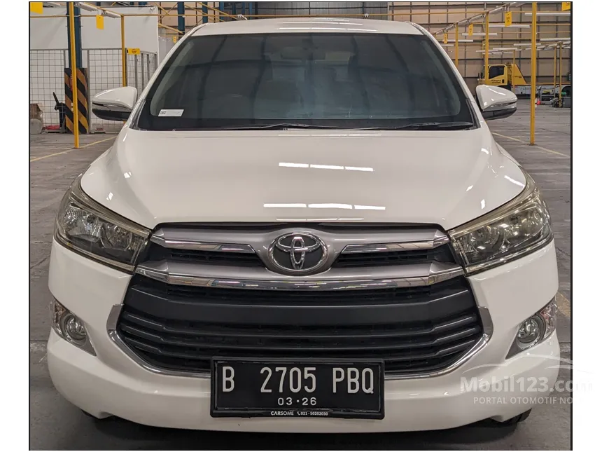 Jual Mobil Toyota Kijang Innova 2016 V 2.0 di Jawa Barat Manual MPV Putih Rp 242.000.000