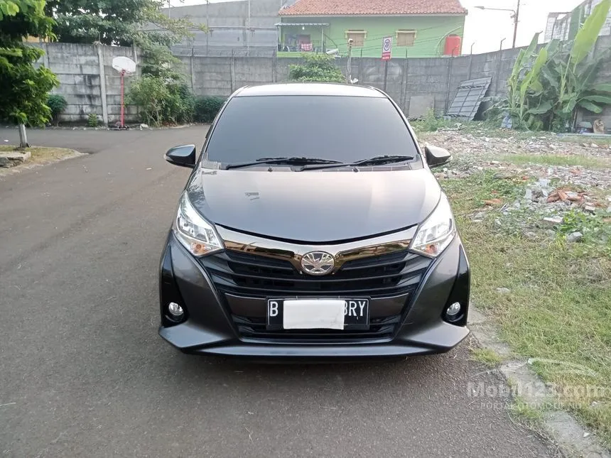 Jual Mobil Toyota Calya 2021 G 1.2 di Banten Automatic MPV Abu