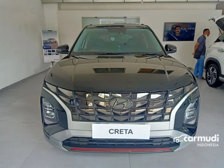 Jual Mobil Hyundai Creta 2024 Prime 1.5 di Jawa Barat Automatic Wagon Hitam Rp 381.800.000