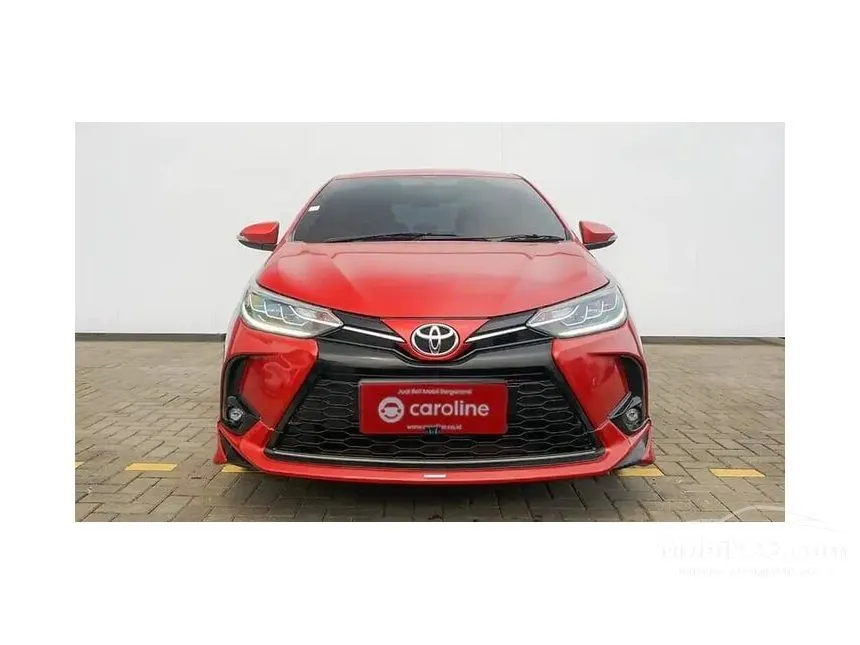 Jual Mobil Toyota Yaris 2022 S GR Sport 1.5 di Jawa Barat Automatic Hatchback Merah Rp 258.000.000