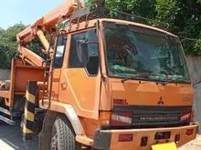 2011 Mitsubishi Fuso FN527 Ganjo 6x4 Crane 10ban