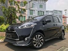 2016 Toyota Sienta 1.5 Q AT BLACK ON BLACK