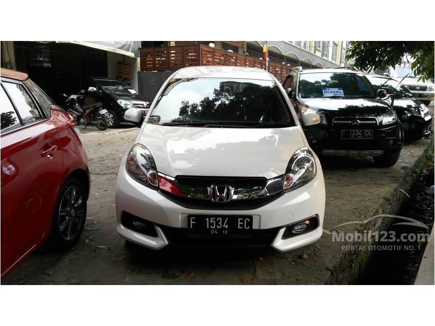 Jual Mobil Honda Mobilio 2014 E 1.5 di Jawa Barat Automatic MPV Putih