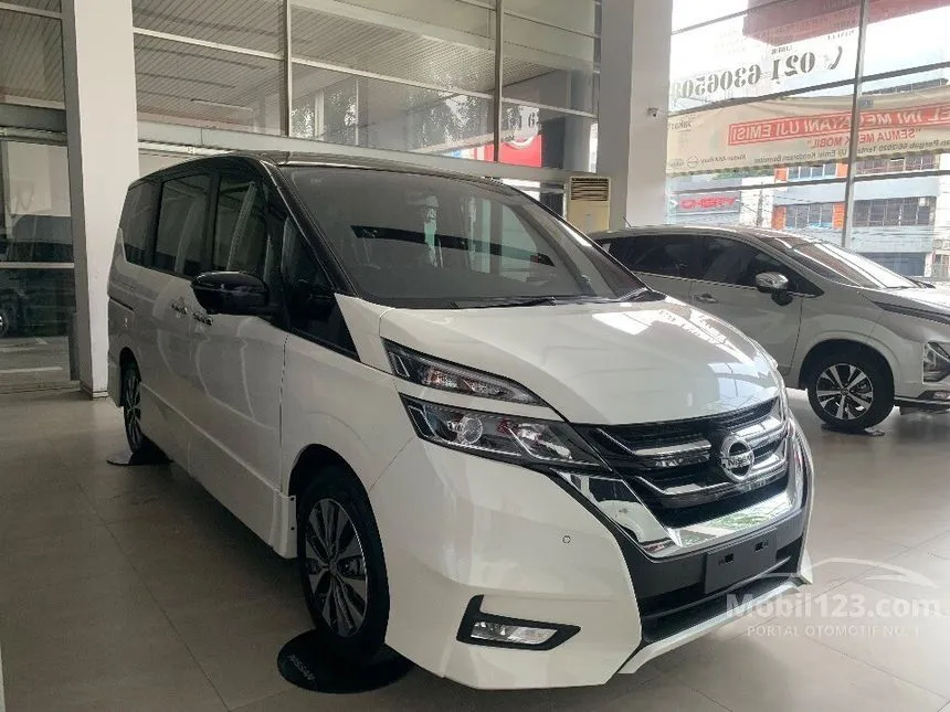 Jual Mobil Nissan Serena 2023 Highway Star 2.0 di Banten Automatic MPV Putih Rp 528.000.000