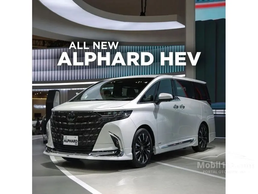 Jual Mobil Toyota Alphard 2023 HEV 2.5 di Jawa Barat Automatic MPV Putih Rp 1.673.500.000