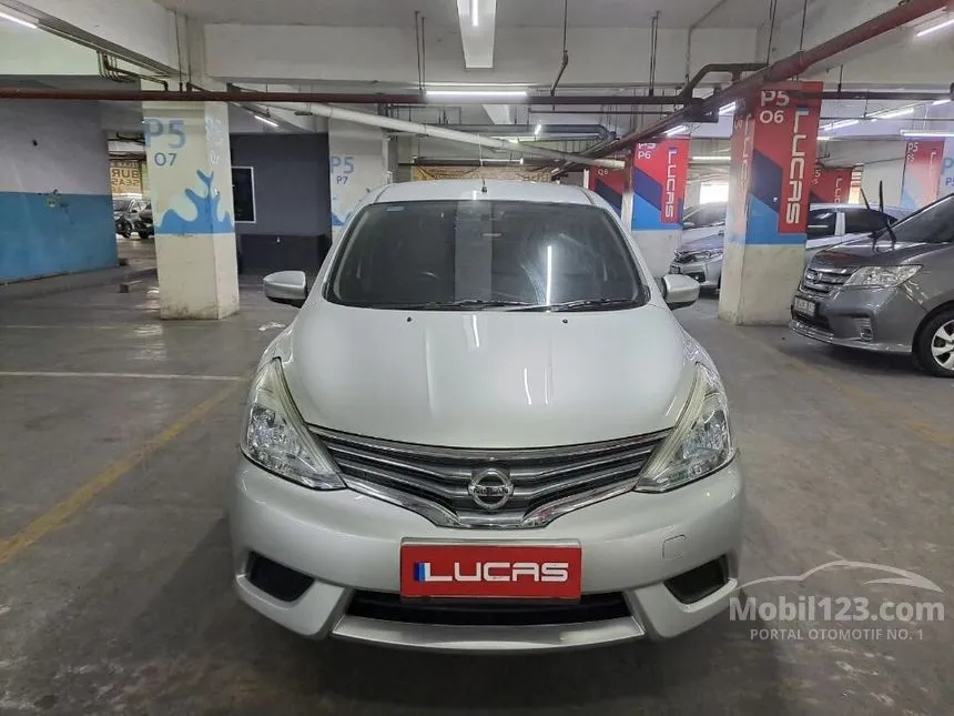Jual Mobil Nissan Grand Livina 2015 SV 1.5 di DKI Jakarta Manual MPV Silver Rp 92.000.000